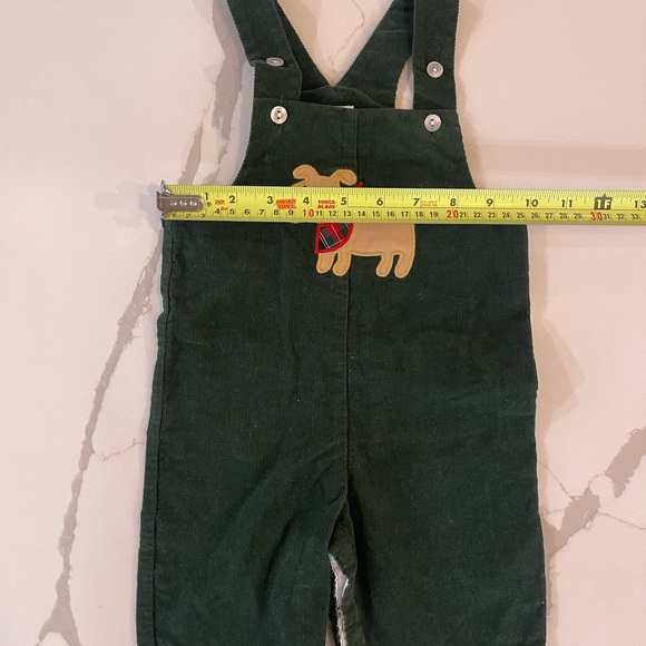 Betti Terell green corduroy overalls - Picture 8 of 10